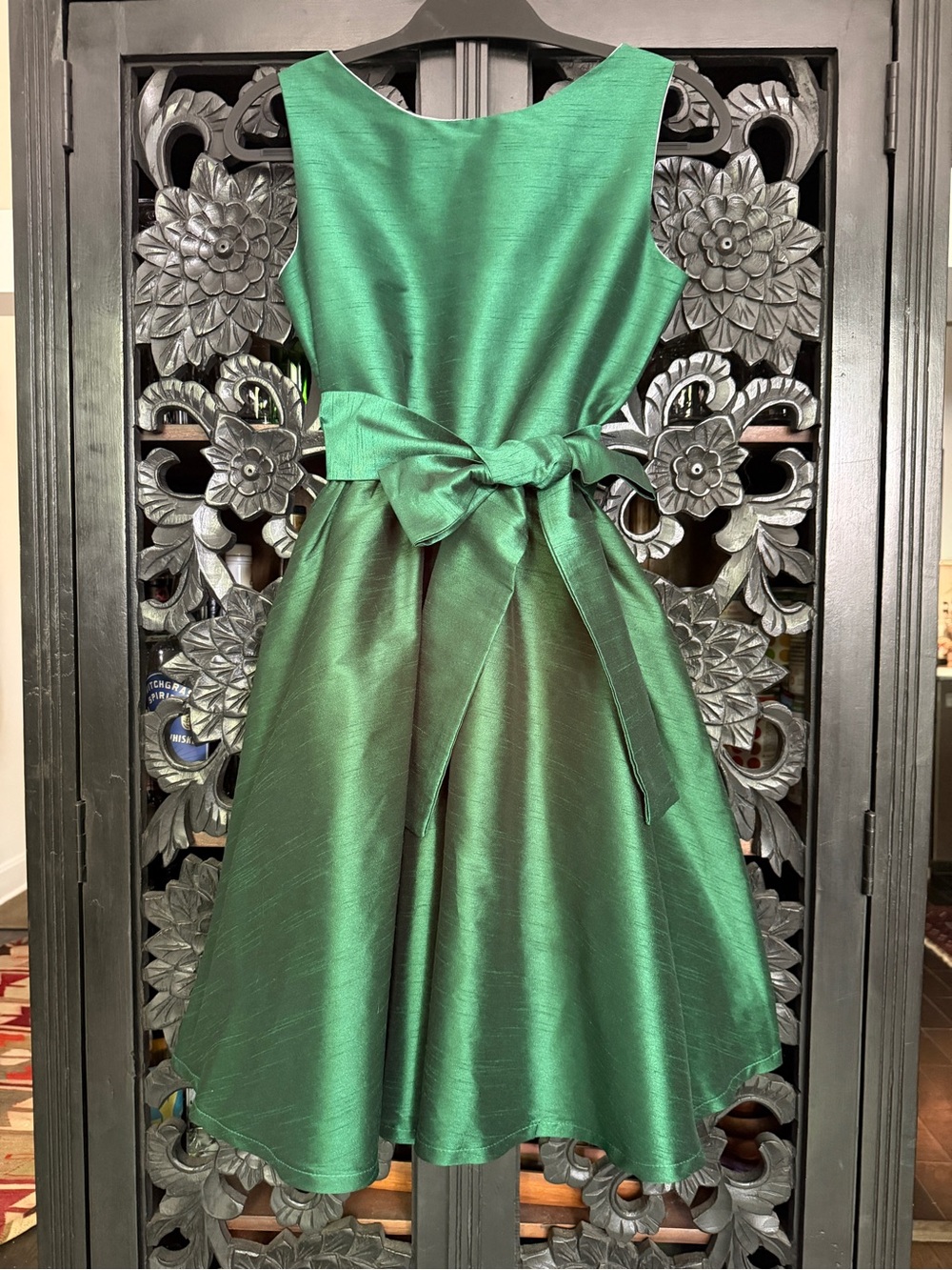 Green girls size 16 dress